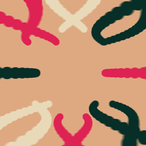 Daniel Velasquez's generative artwork animated