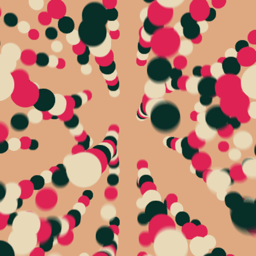 Daniel Velasquez's generative artwork animated