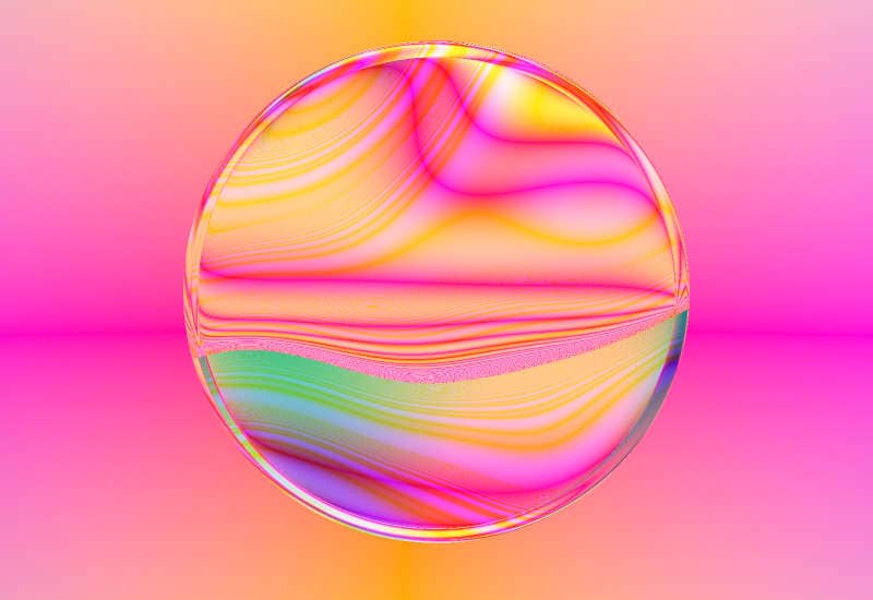 Shader artwork sample "Mirror" by ilithya