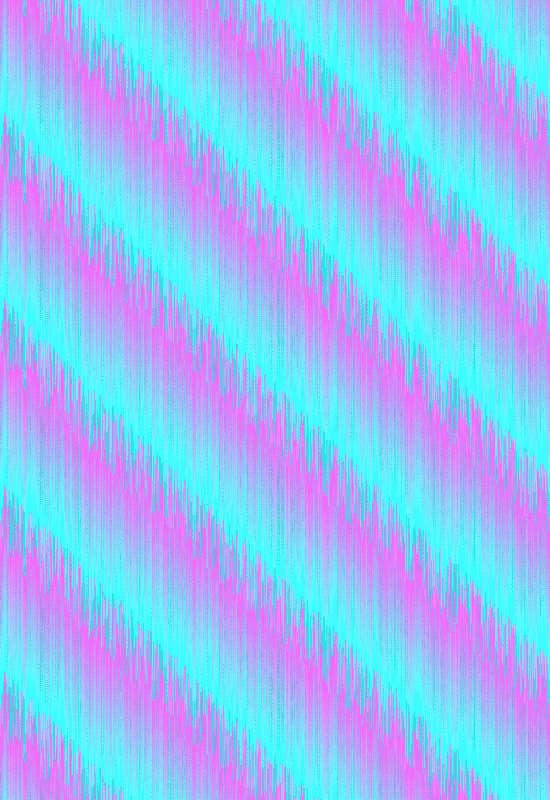 Animation of generative abstract neon sloping feathers by ilithya