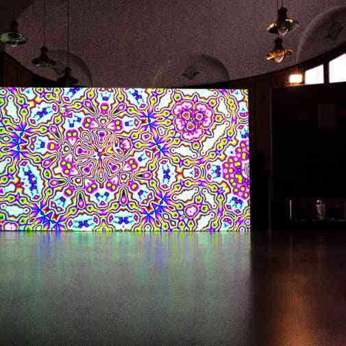 "Floral Neurons" Interactive Installation at MARKK Museum in Hamburg